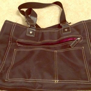 Large shoulder purse